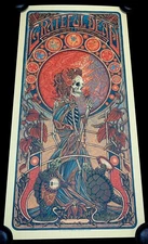 Grateful Dead Bertha Poster Luke Martin 1st Edition 18x36" and Company Co Garcia