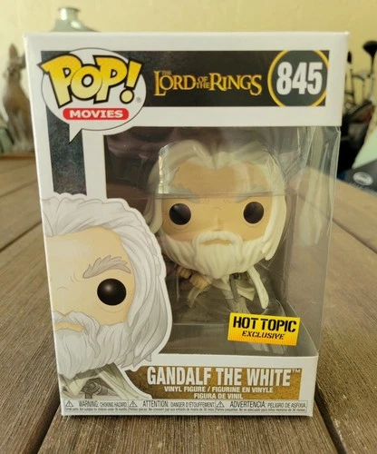 Funko Pop! The Lord of the Rings - Gandalf the White #845 Hot Topic Exclusive