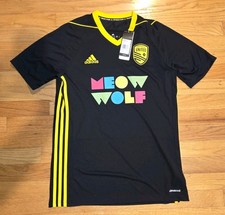 New Mexico United Meow Wolf Adidas Jersey NWT Shaver #18 Sz Medium