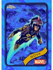 2025 Topps Chrome Sapphire Edition Marvel #23 Nova