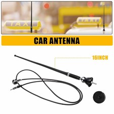 16 Aerial Am Fm Radio Antenna Wextension Cable Roof Mast Whip Universal 1pcs