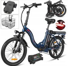 SAMEBIKE CY20 City Elektrofahrrad 20 Zoll Faltbares Ebike 36V 12Ah Akku 7-Gang