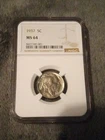 1937-P Buffalo Nickel NGC MS64
