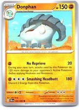Donphan 045/086 Common Chaos Rising Pokemon Near Mint