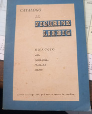 CATALOGO DELLE FIGURINE LIEBIG ANNI '50