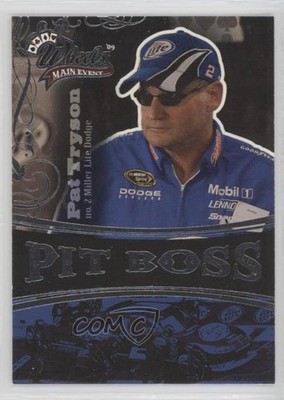 2009 Wheels Main Event Pit Boss Pat Tryson #52 Rookie RC 1q9