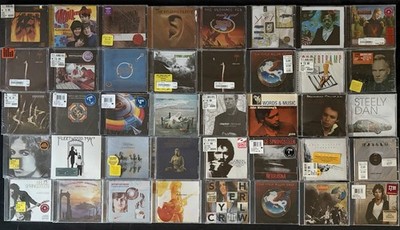 MIXED 53 CD WHOLESALE BULK ROCK POP - NEW SEALED! Zeppelin/Supertramp & More!