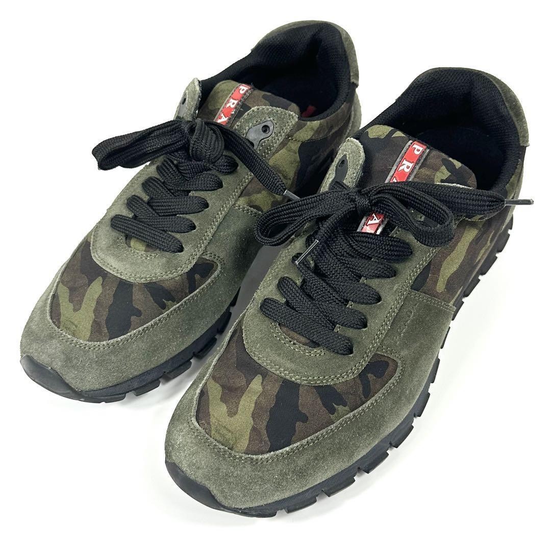 Prada Camo Sneakers in Size 8 27 for Men or Women