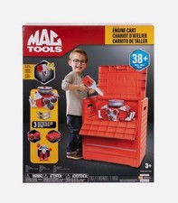   NEW   Mac Tools Engine Utility Cart Play Set, 38 Pieces Impact Drill 1785027