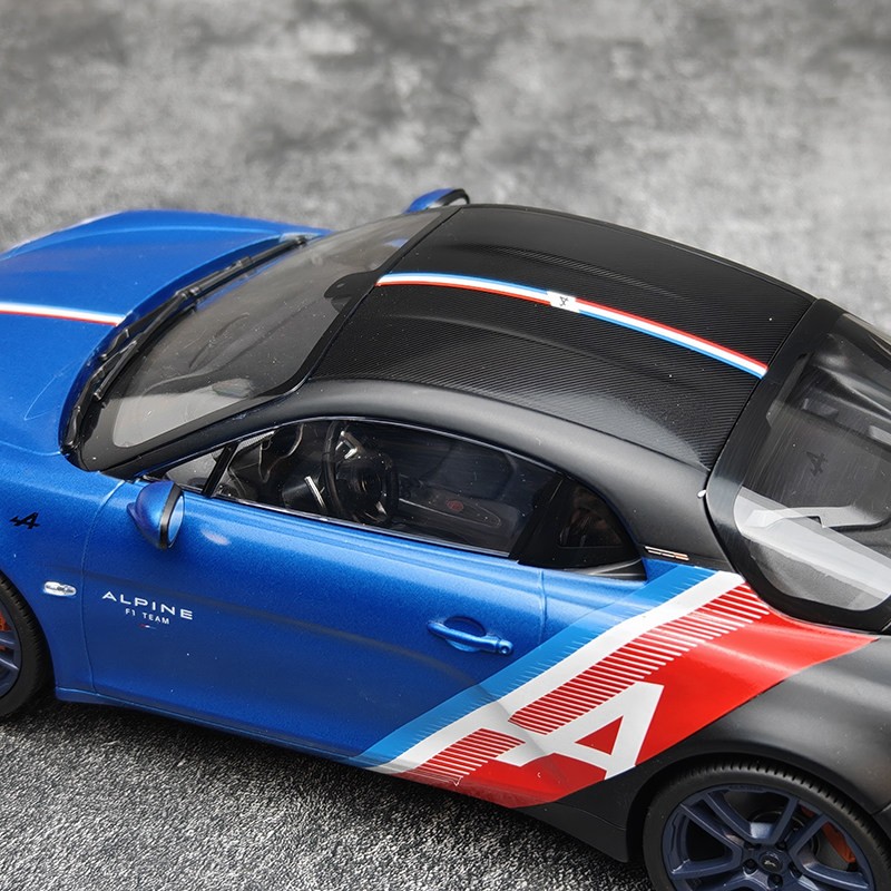NOREV 1/18 Renault Alpine A110 S Sidetrack 2021 #14 Alloy Car