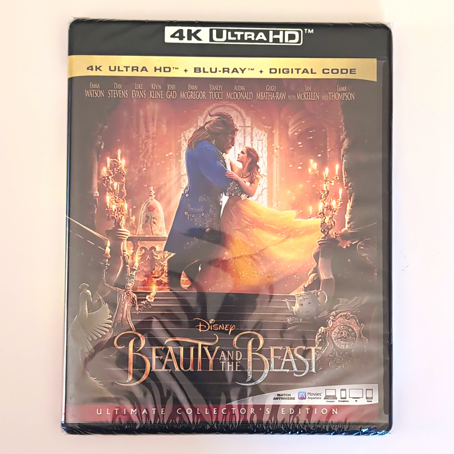 Disney Beauty and the Beast (2017) Ultimate Collector's 4K UHD Blu-ray + Digital