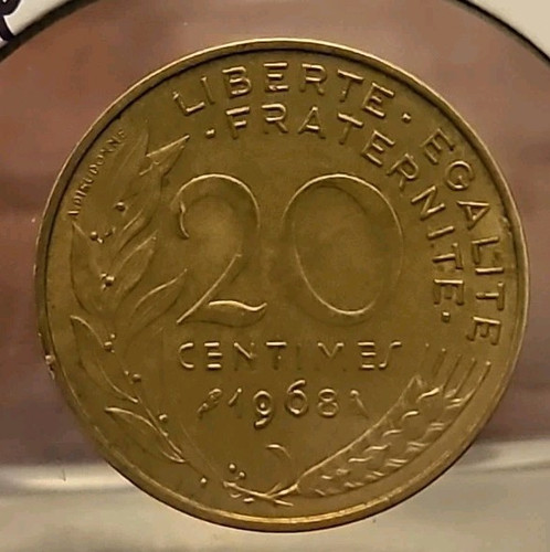 1968 France 20 Centimes