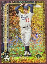 Sandy Koufax 2025 Topps Gilded Collection Gold Mini-Diamond /50 LADodgers