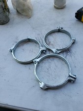 QTY 3 - 4-1/2" SPLIT RING PIPE HANGER