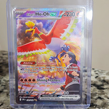 Pokemon TCG Ethan's Ho-Oh ex 230/182 Sv10 Destined Rivals Full Art Holo SIR