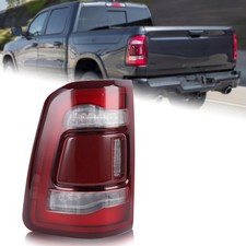 Red Trim LED Type Tail Light Rear Lamp w/Blind Spot Module NOT Included Assemb