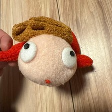Ghibli Ponyo Plush Toy Mascot Figure Rare JP