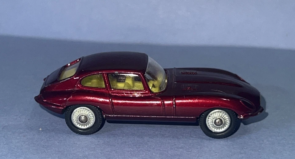 Husky JAGUAR E de colección tipo 2+2 granate con interior amarillo - ¡años 70 casi como nuevo! Foto 2 de 4