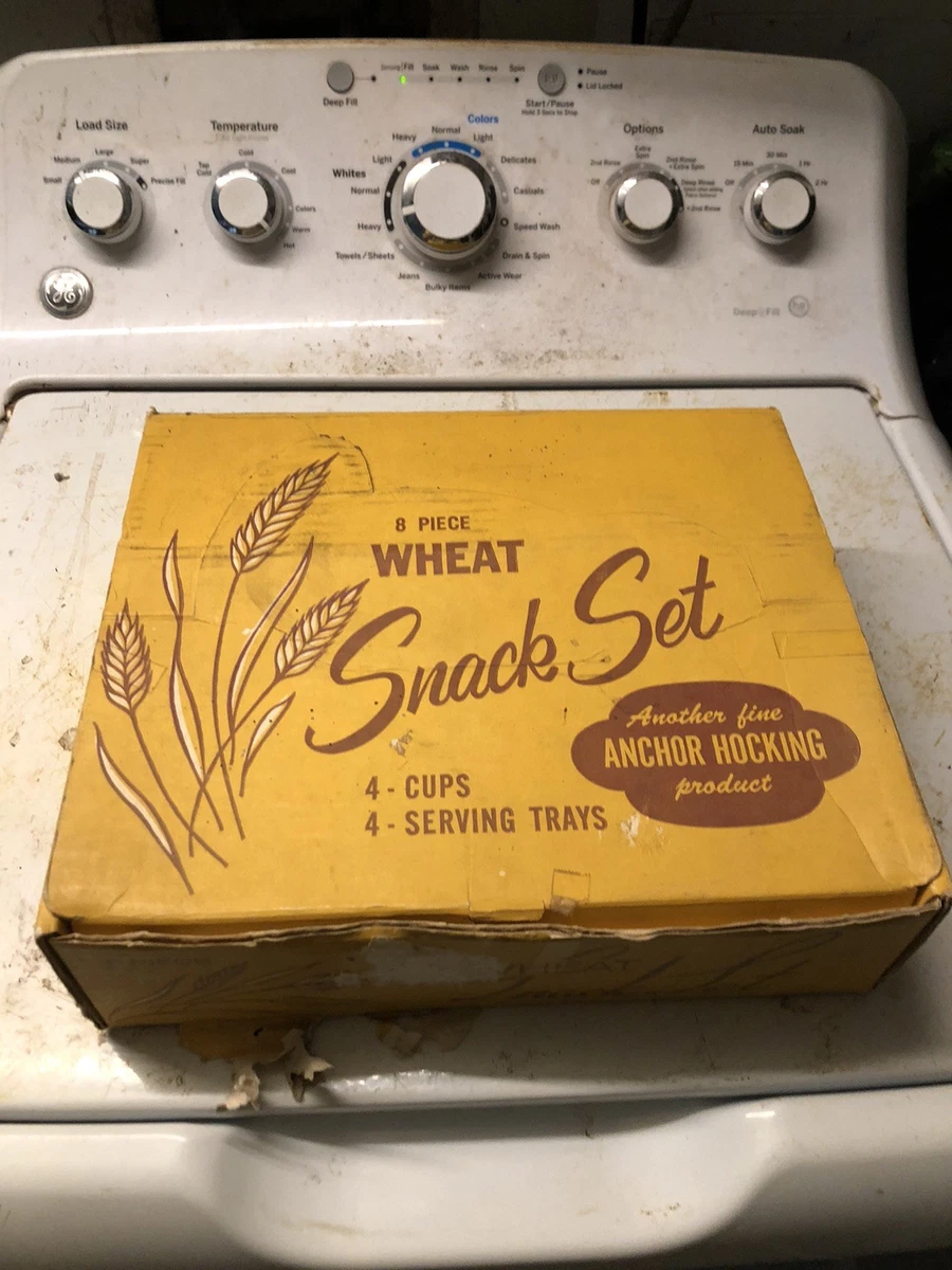 Fire King Snack Set for sale | eBay