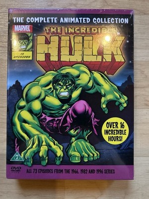 The Incredible Hulk - Die komplette animierte Sammlung Serie 66, 82, 96 OVP NEU