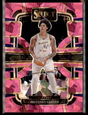 2024 Panini Select WNBA #68 Brittney Griner Prizms Pink Ice
