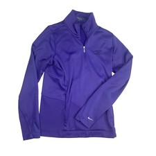 Nike Golf Tour Women's Performance Therma-FIT Purple Pullover Jacket Small
