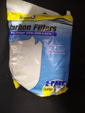 TETRA Carbon Filter Cartridges Large 2-Pack For Whisper EX 30 EX 45 EX 70