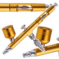 Modellbau-Airbrush Mit 0,3 Mm Double Action DüSe Zum Lackieren AB-140 Gold