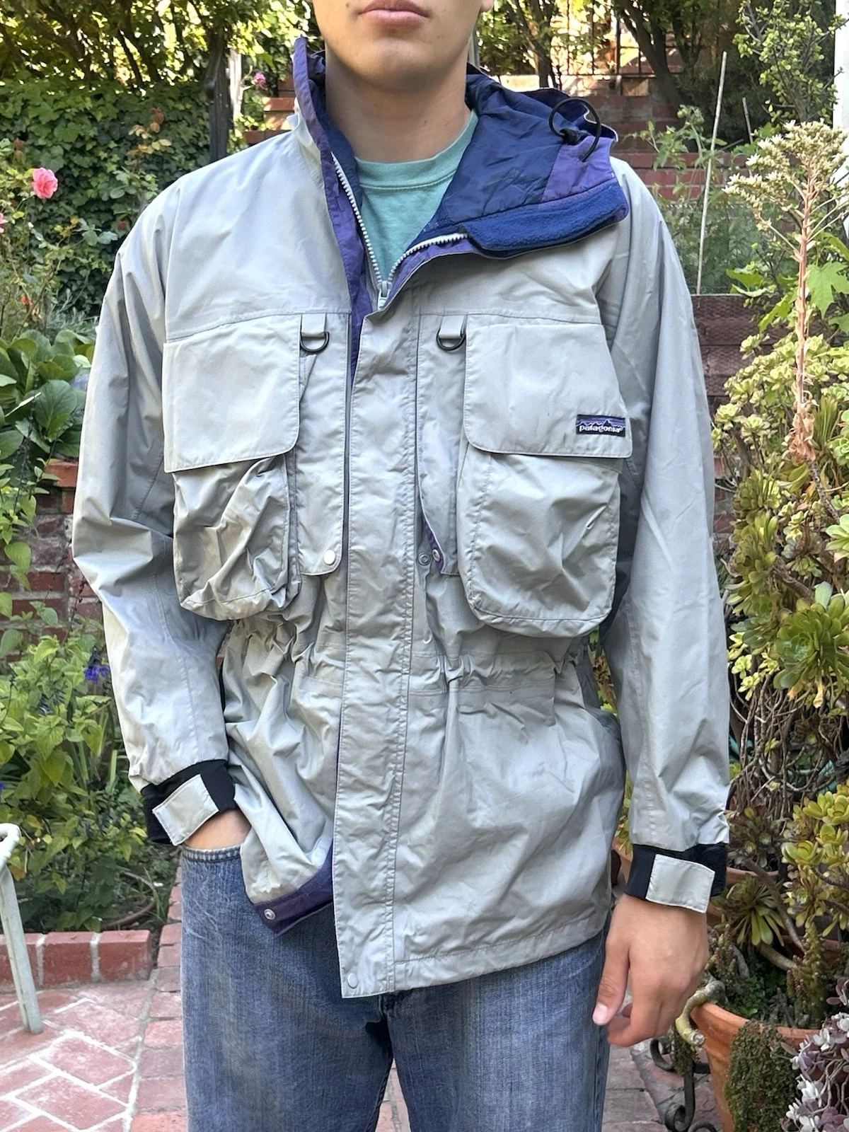Rare Vintage 1992 Patagonia Fly Fishing SST jacket S mens Long Purple Gray
Opens in a new window or 