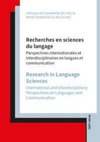 Recherches En Sciences Du Langage / Research In Language Sciences AráNzazu Gil C