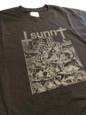 Sunn O))) Flight of the Behemoth vintage black L short sleeve shirt drone metal