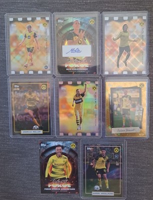 Topps Borussia Dortmund Lot Schlotterbeck Auto  Beier Auto /50 + Numbered