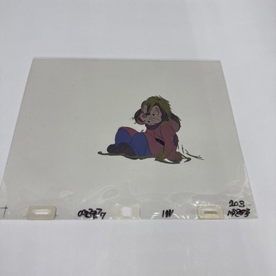 Vintage Original 1986 American Tail Don Bluth  Production Art Cel Fievel 203