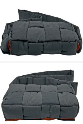 小物 Bottega Veneta mens bags cassette nylon BOTTEGA VENETA Padded Tech Cassette Maxi Intrecciato Nylon