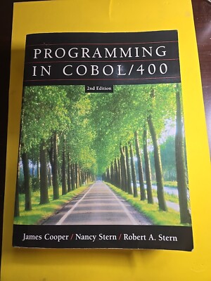 Structured COBOL Programming for the AS400 by Robert A. Stern, Nancy B. Stern...