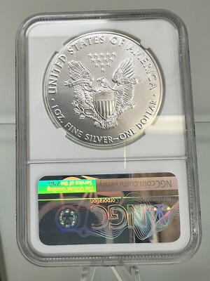 2020 (P) Silver Eagle Dollar NGC MS 69 Early Releases EMERGENCY