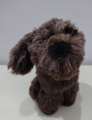 Manhattan Toy Plush Brown Dog Puppy 8'' Tall  Long Ears 2019 Stuffed Animal Toy