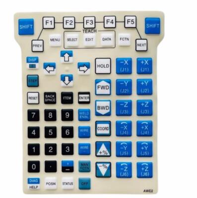 1PC For   Teach Pendant Membrane Button Protective Film KeyPad Overlay AWE2 