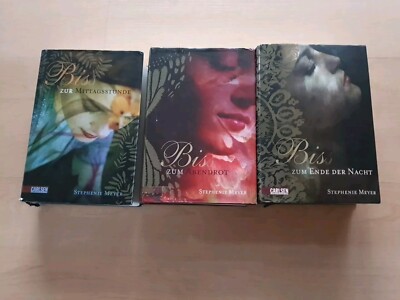 Biss zur Mittagsstunde/zum Abendrot/zum Ende der Nacht Twilight Bücher 3 Bände