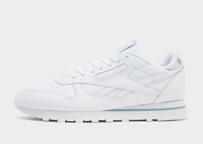 Original Reebok Classic Leather  (Herren Größe: 9 EUR 43) White / Slate