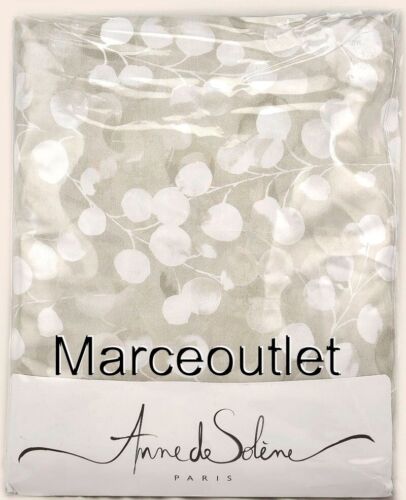 Anne De Solene Paris Rosee Cotton Sateen QUEEN Duvet Cover Beige