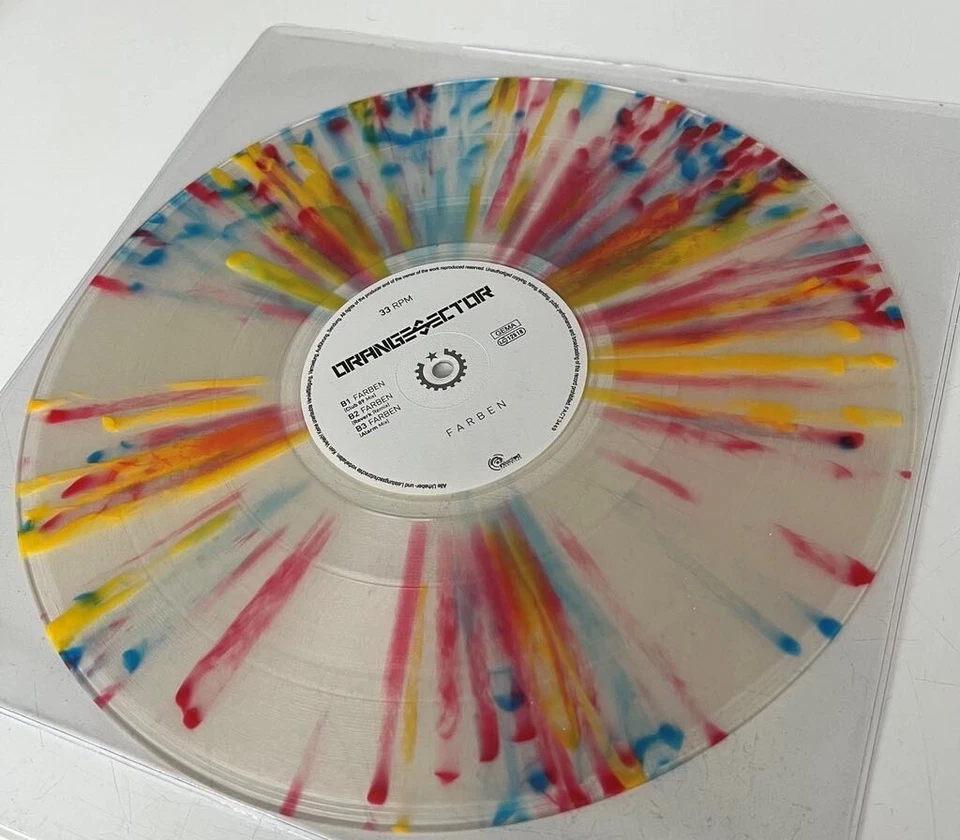 ORANGE SECTOR Farben LIMITED LP VINYL 2025