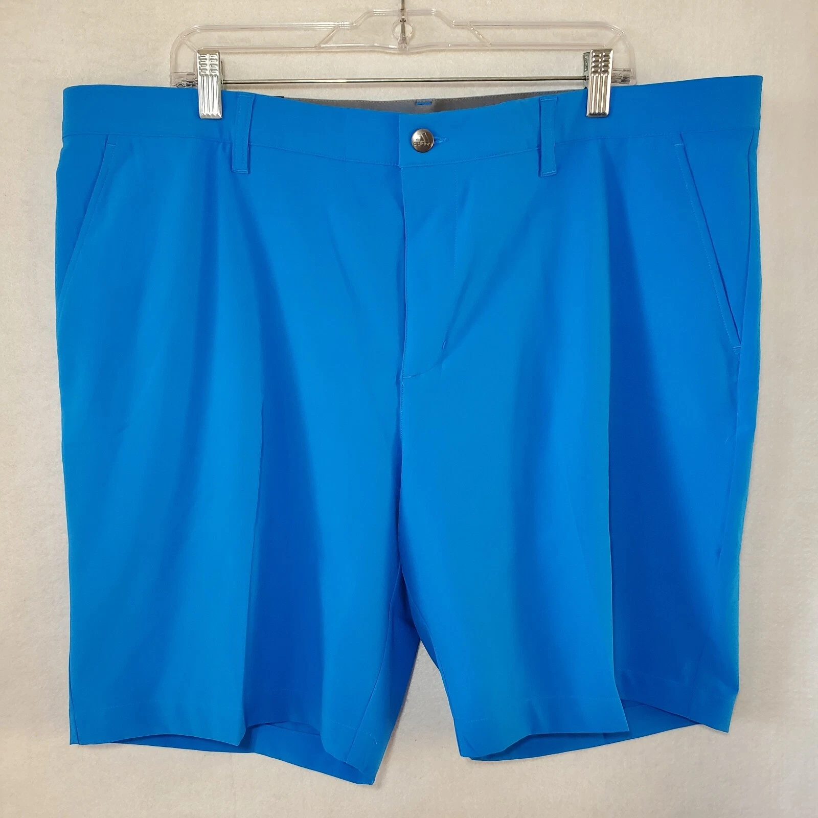 Adidas Ultimate 365 Chino Golf Shorts Men’s 36 Solid Blue 8.5" Inseam NWT