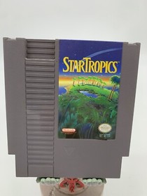 StarTropics (Nintendo NES, 1990) almost CIB - manual, no letter