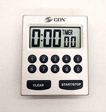 CDN TM30 Digital Timer w/ 3/4 LCD Readout, Mi...