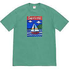 supreme sail boat tee