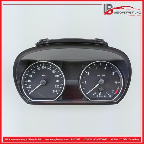 BMW 1 E87 116I HATCHBACK Tacho Kombiinstrument 1024932-31 6974645-01