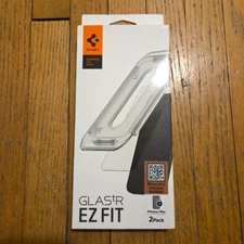 Spigen iPhone 16 Pro Max GLAStR EZ Fit PRIVACY Screen Protector 2 Pack AGL07908