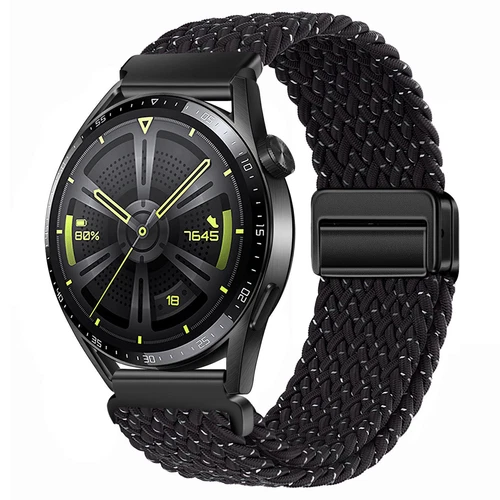 Correa de reloj de pulsera magnética de nailon trenzado de 18 mm 20 mm 22 mm correa de liberación rápida - Imagen 90 de 169