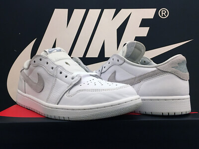 Vintage 2021 Nike Air Jordan 1 Retro Low OG UK9,5 EU44,5 Neutral Grey Bred 3 4 Rare
